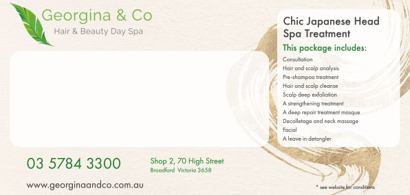 Chic Japanese Head Spa Treatment